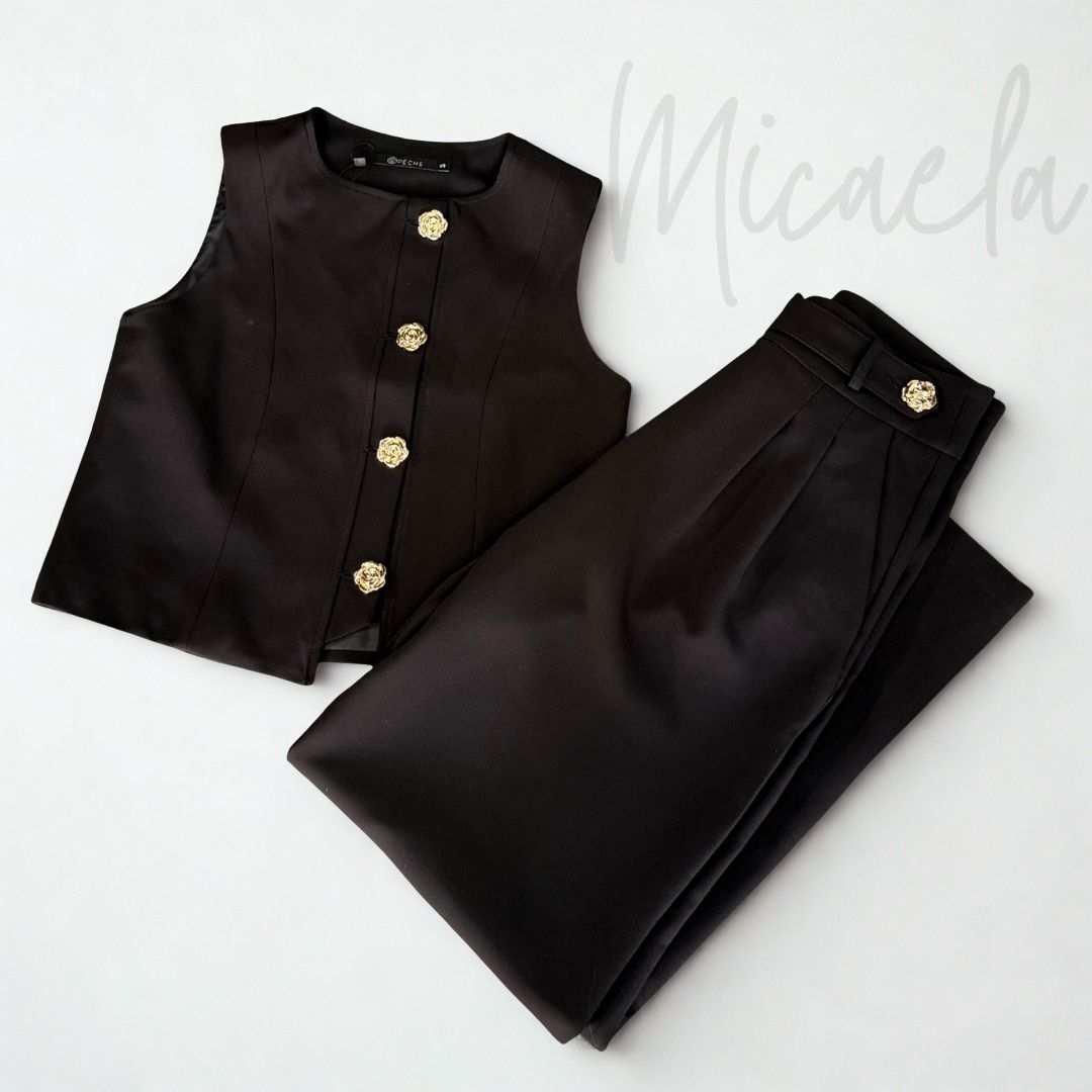 Set pantalon + chaleco