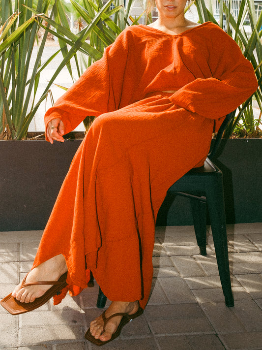 Falda Algodón Casual